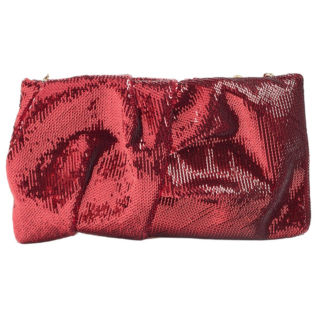Glitter clutch bag