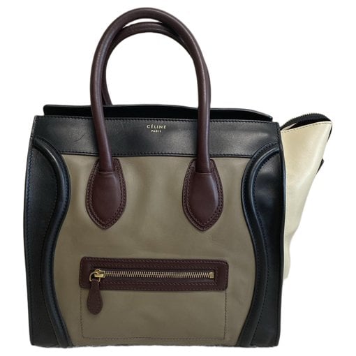Luggage leather handbag