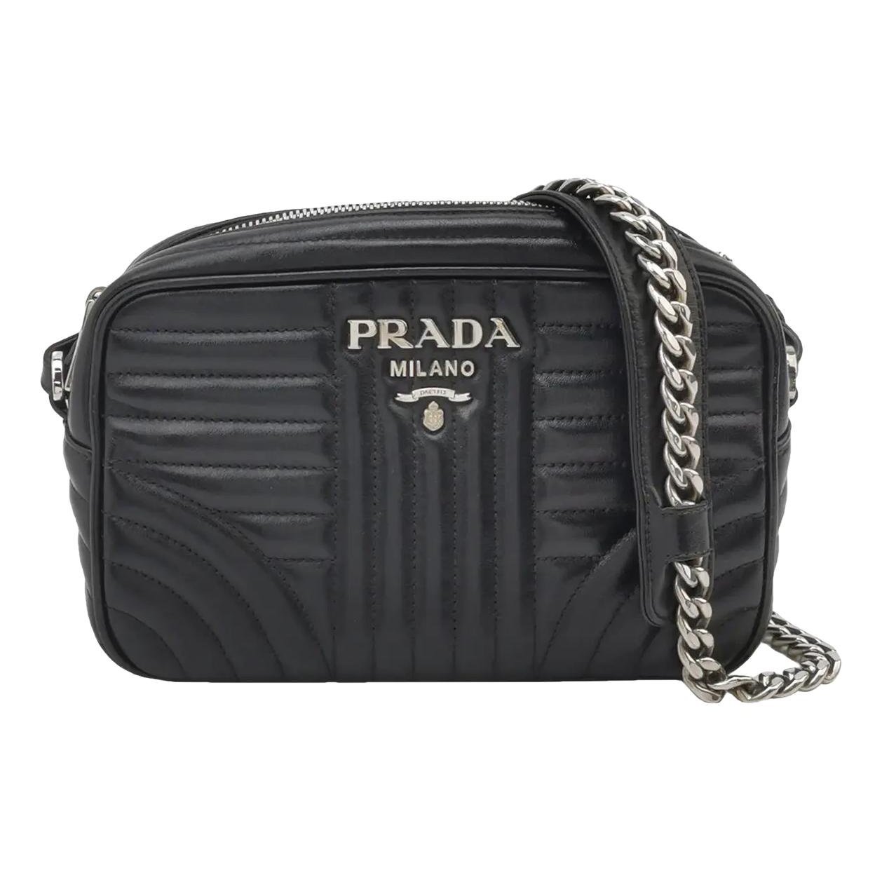 Diagramme leather crossbody bag