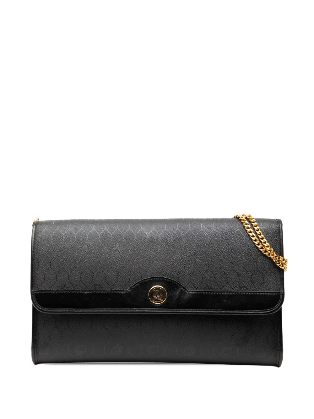 1980-2000 Honeycomb Coated Canvas Chain crossbody bag