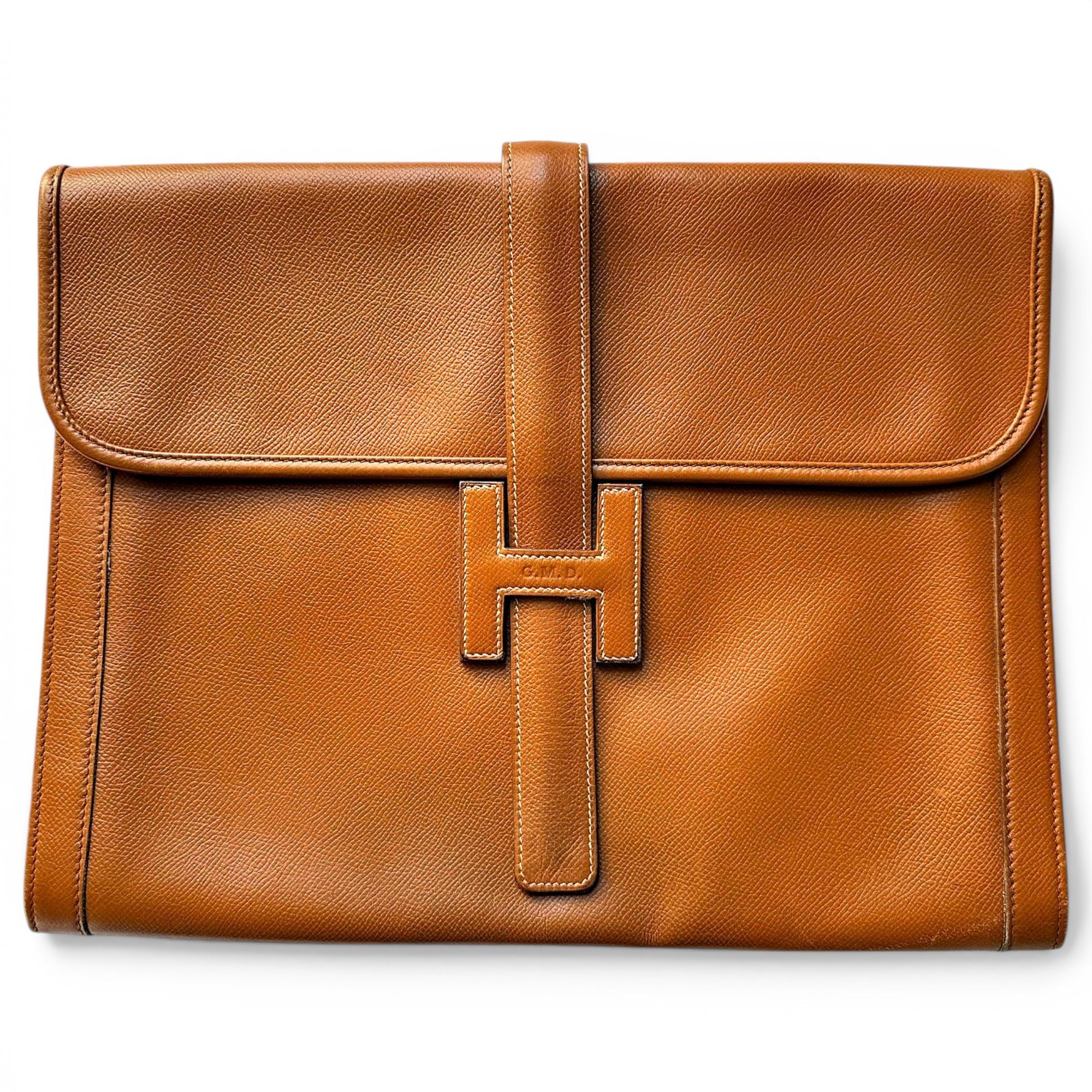 Leather satchel