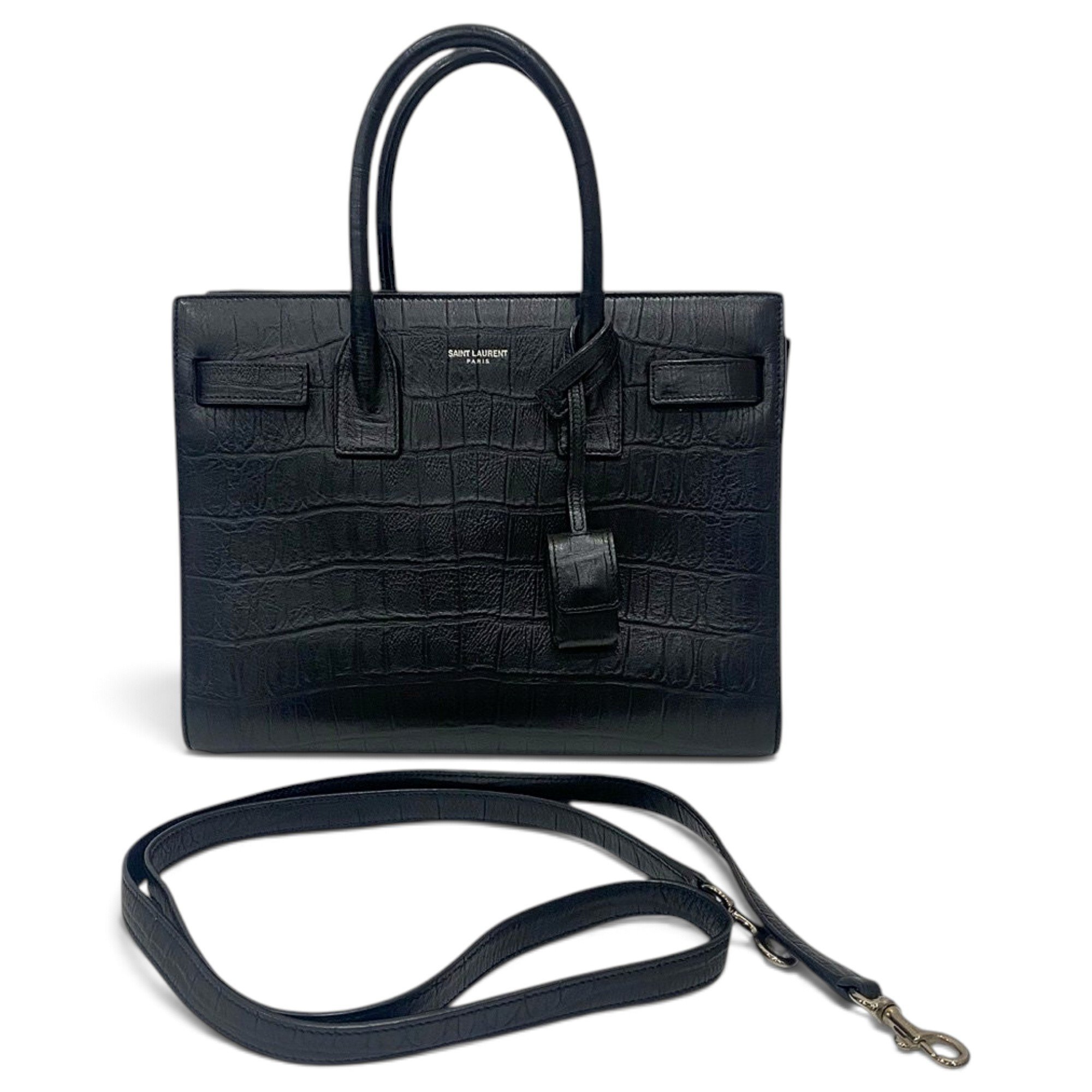 Sac de Jour leather tote