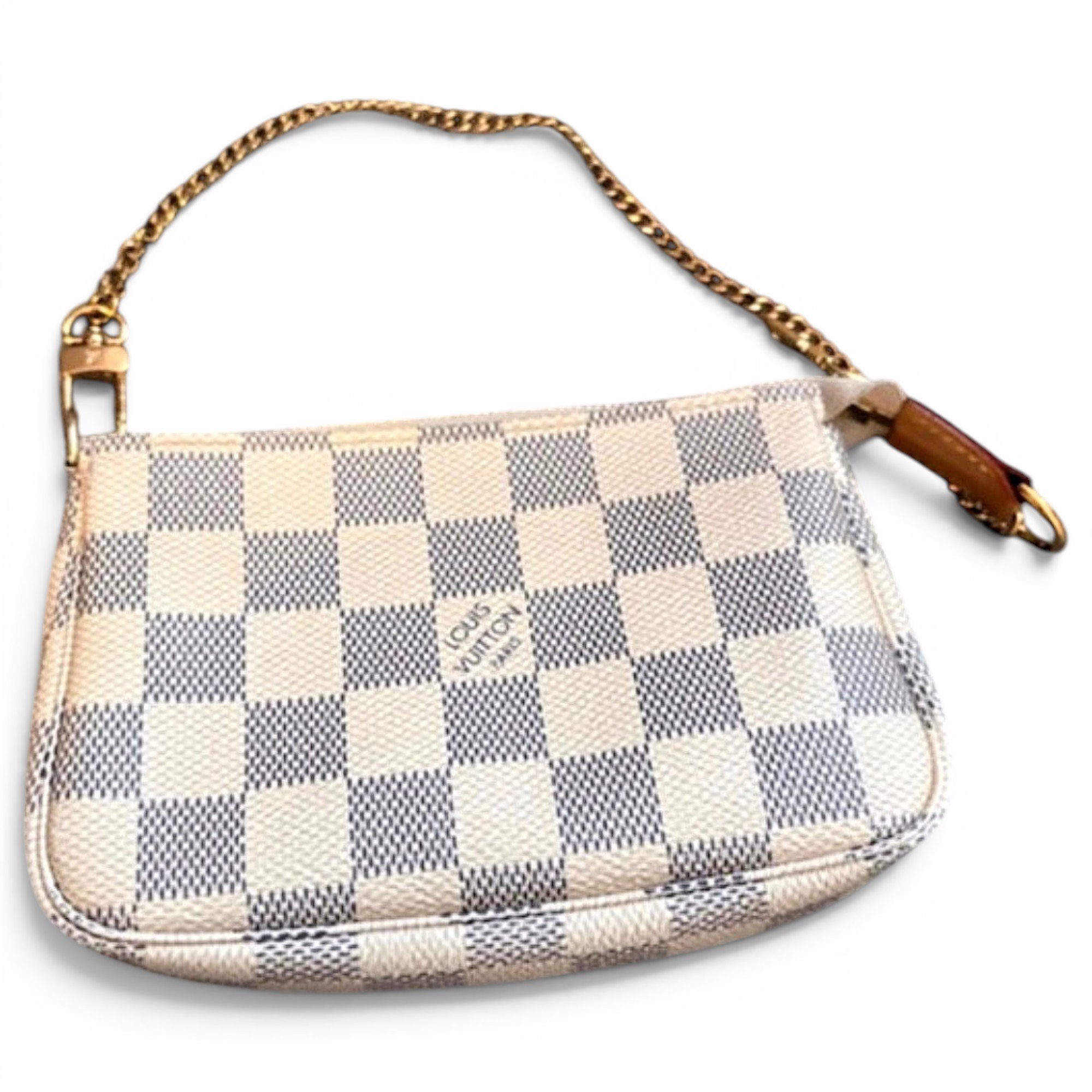 Pochette Accessoire leather handbag
