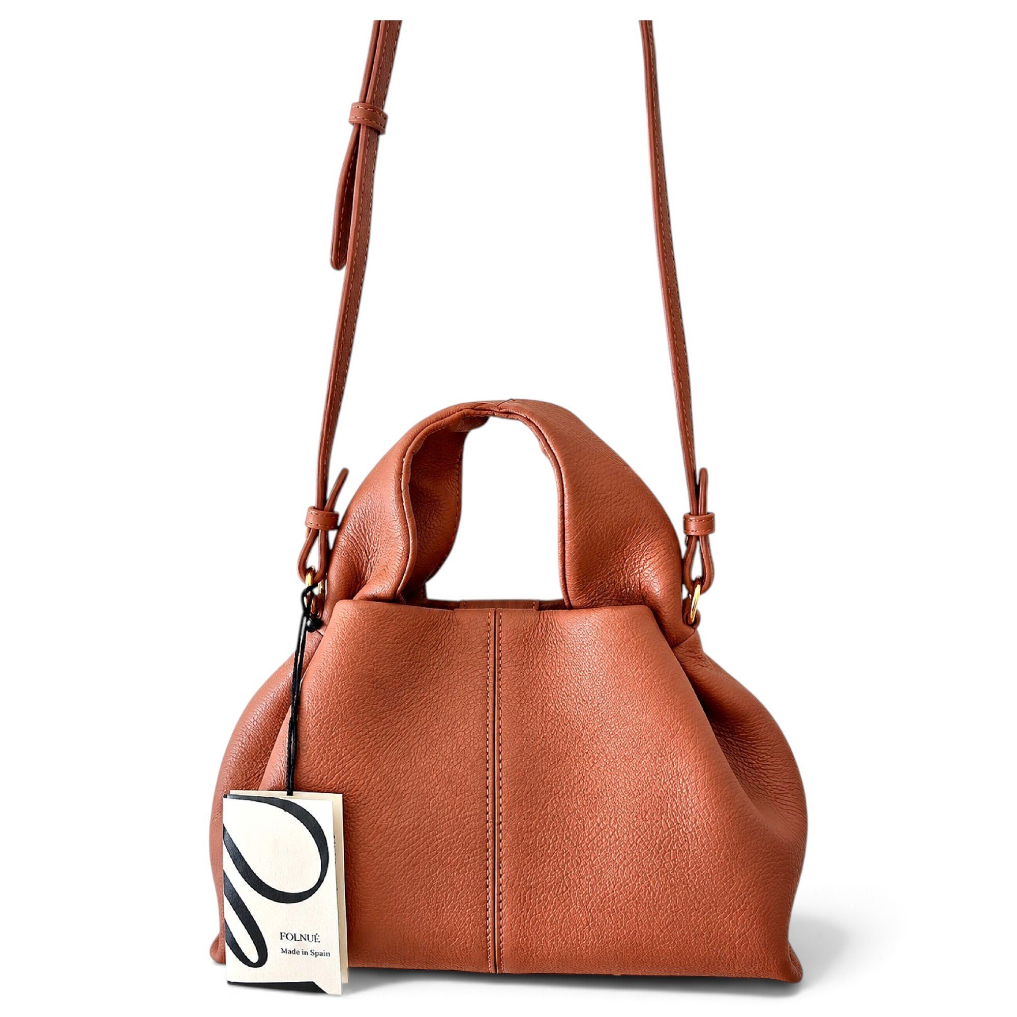 Polene Numéro Neuf leather crossbody bag