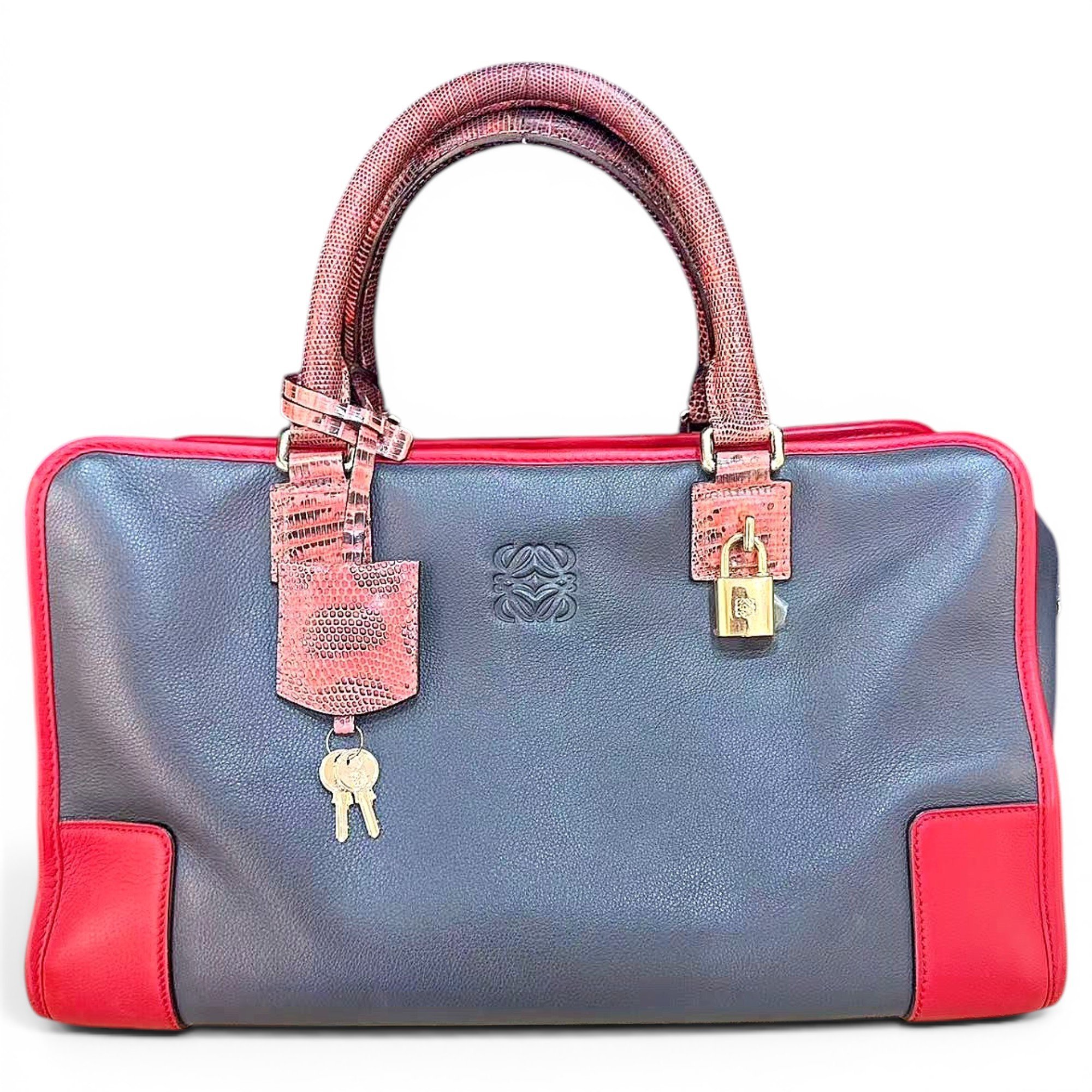 Amazona leather handbag