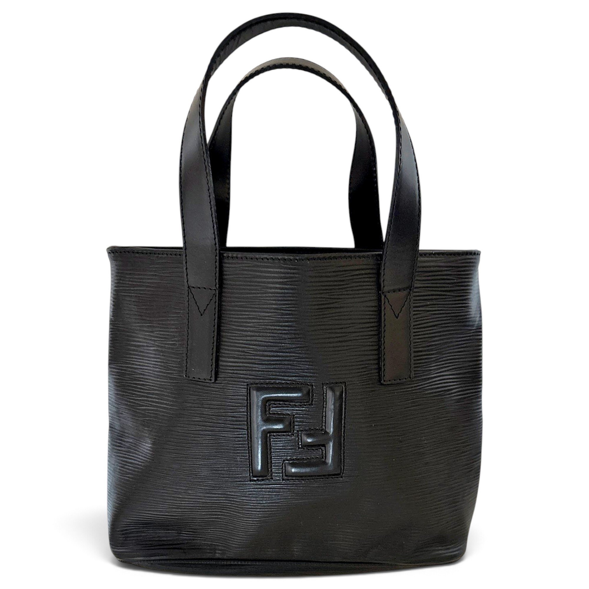 Leather tote