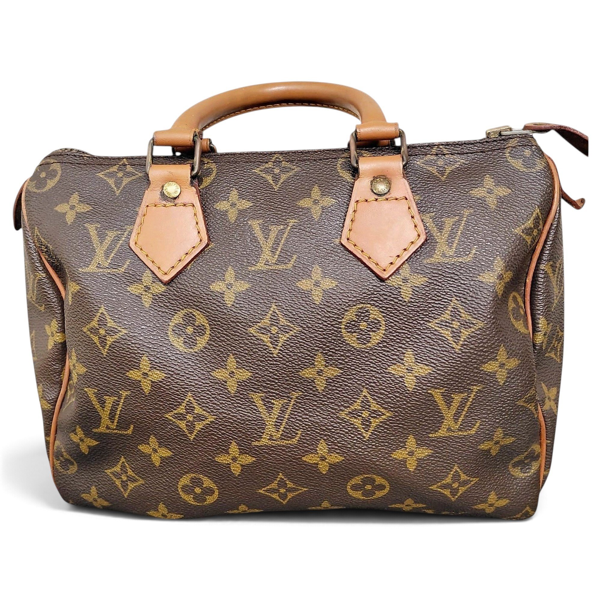 Speedy leather handbag