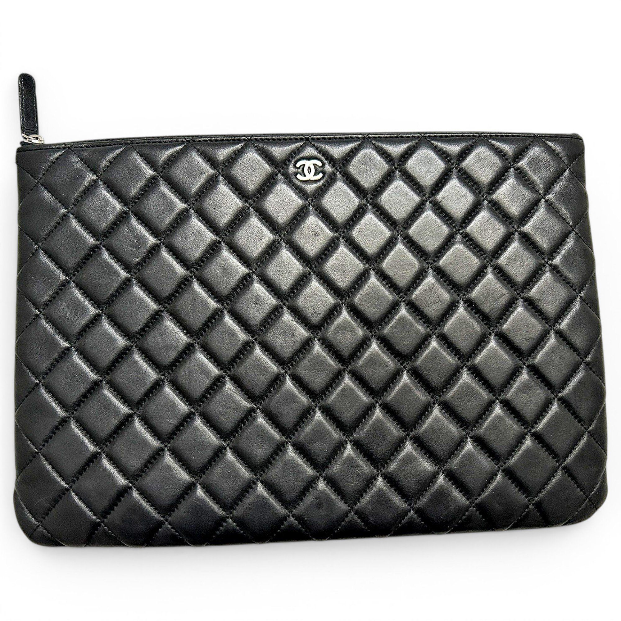 Timeless/Classique leather clutch bag