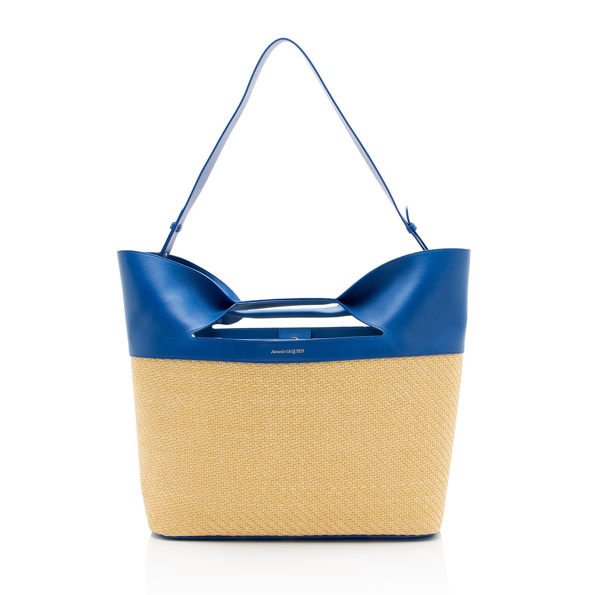 Leather tote