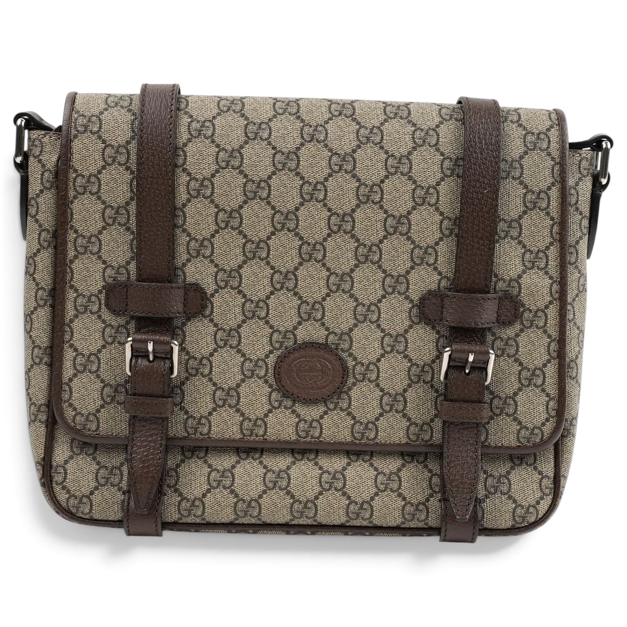 Patent leather crossbody bag