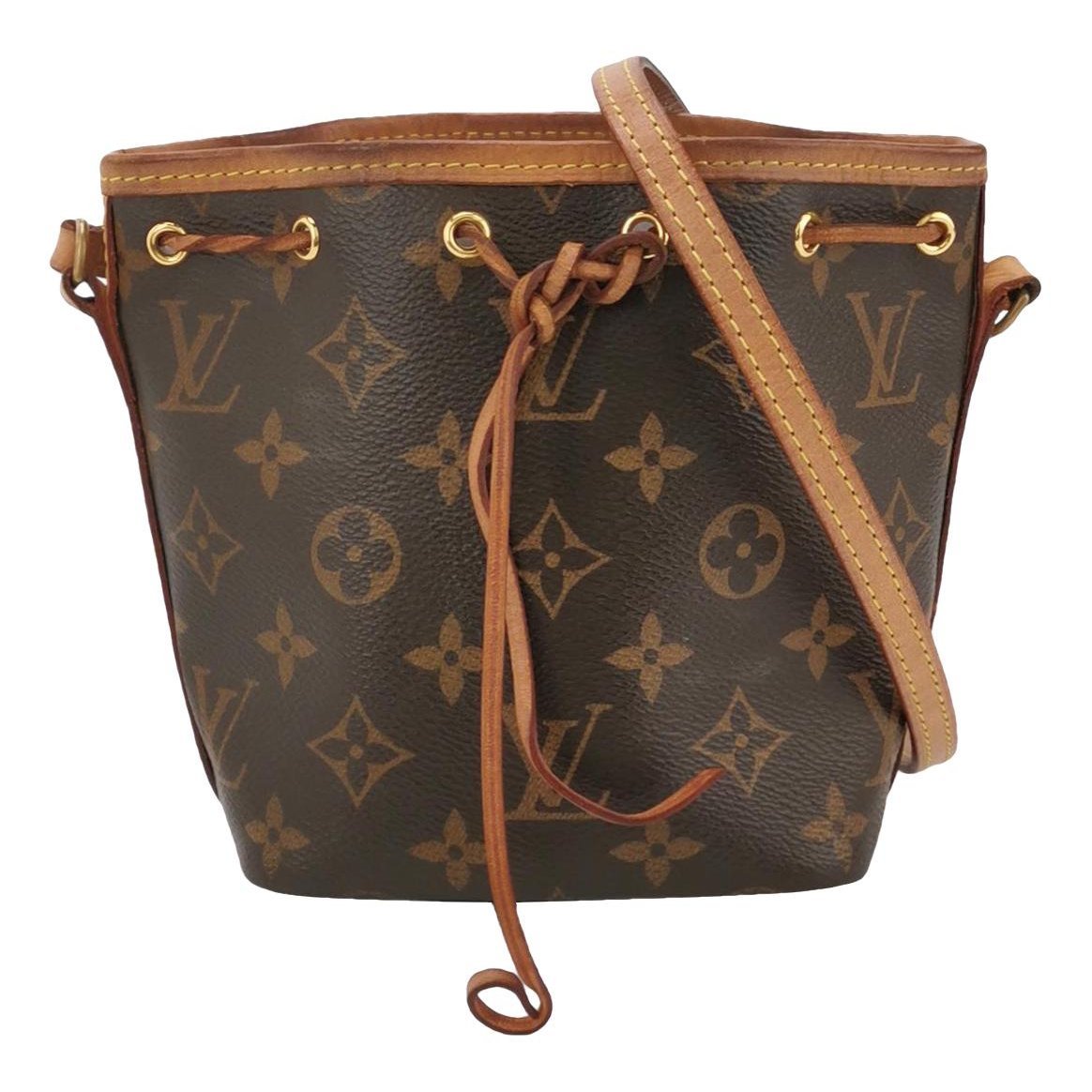 Louis Vuitton Nano Noé leather handbag