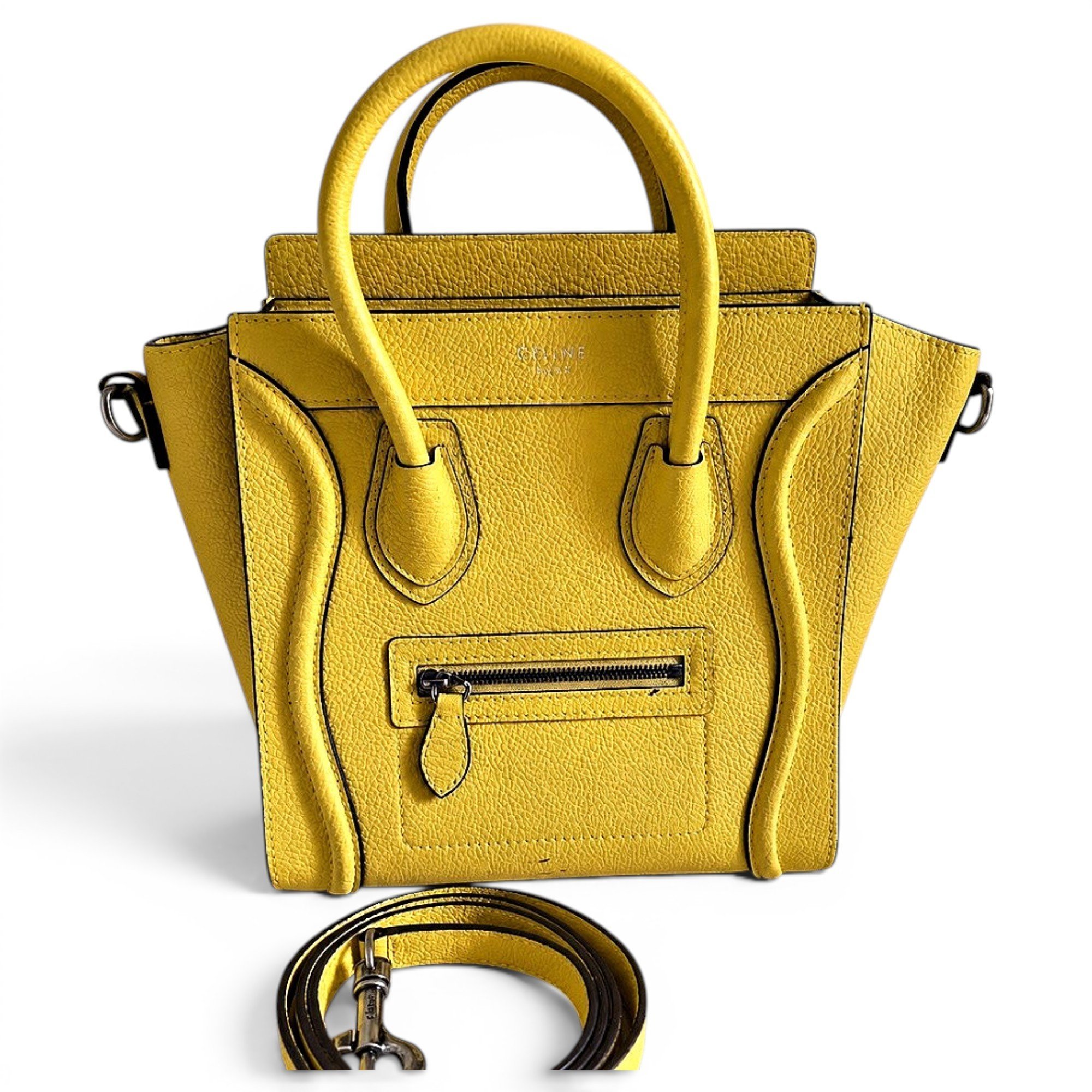 Luggage leather handbag