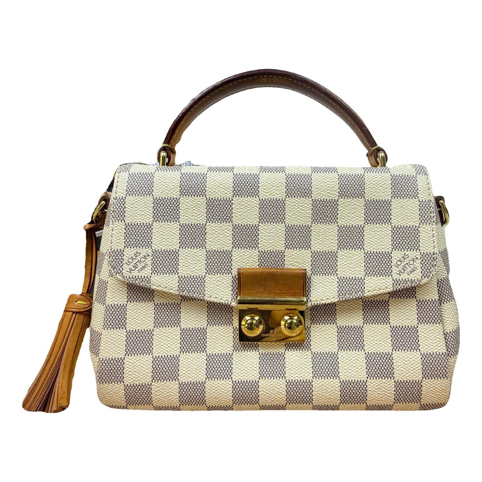 Croisette leather handbag