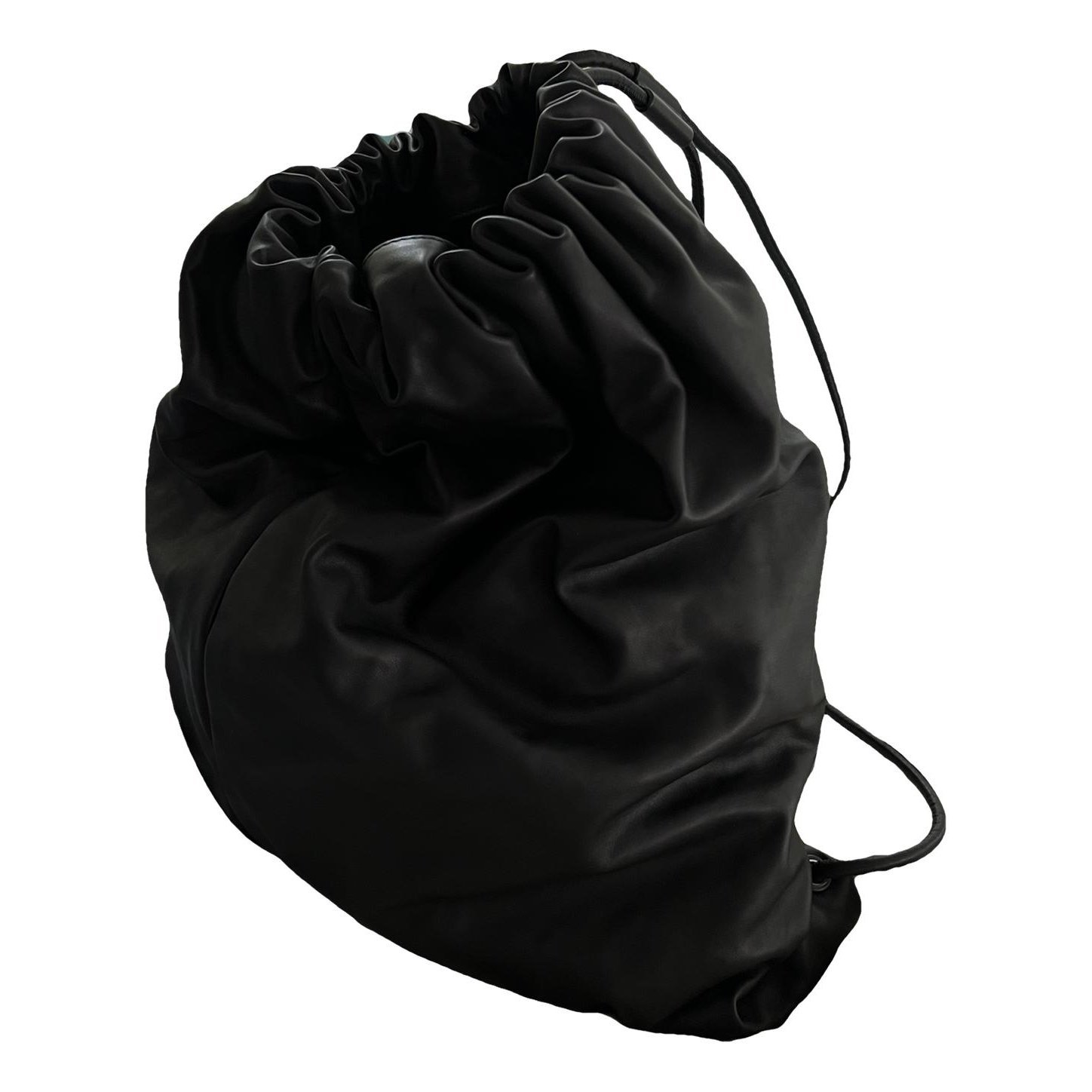 Leather backpack