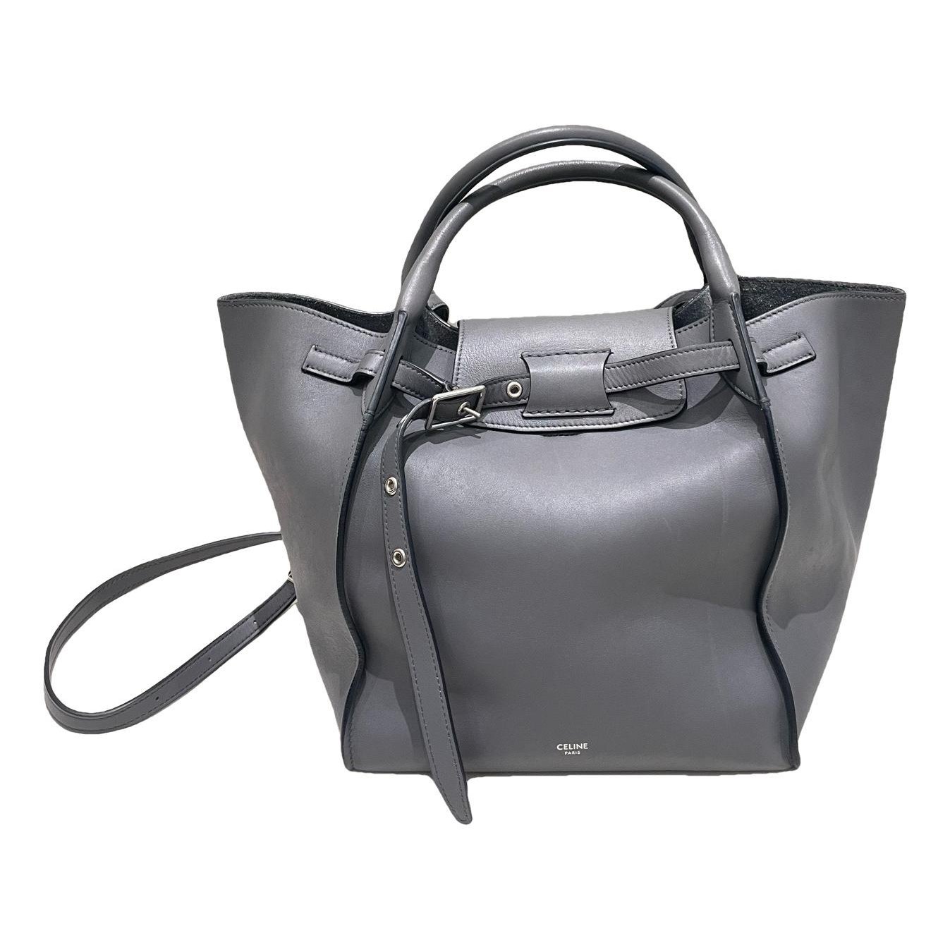 Big Bag leather handbag