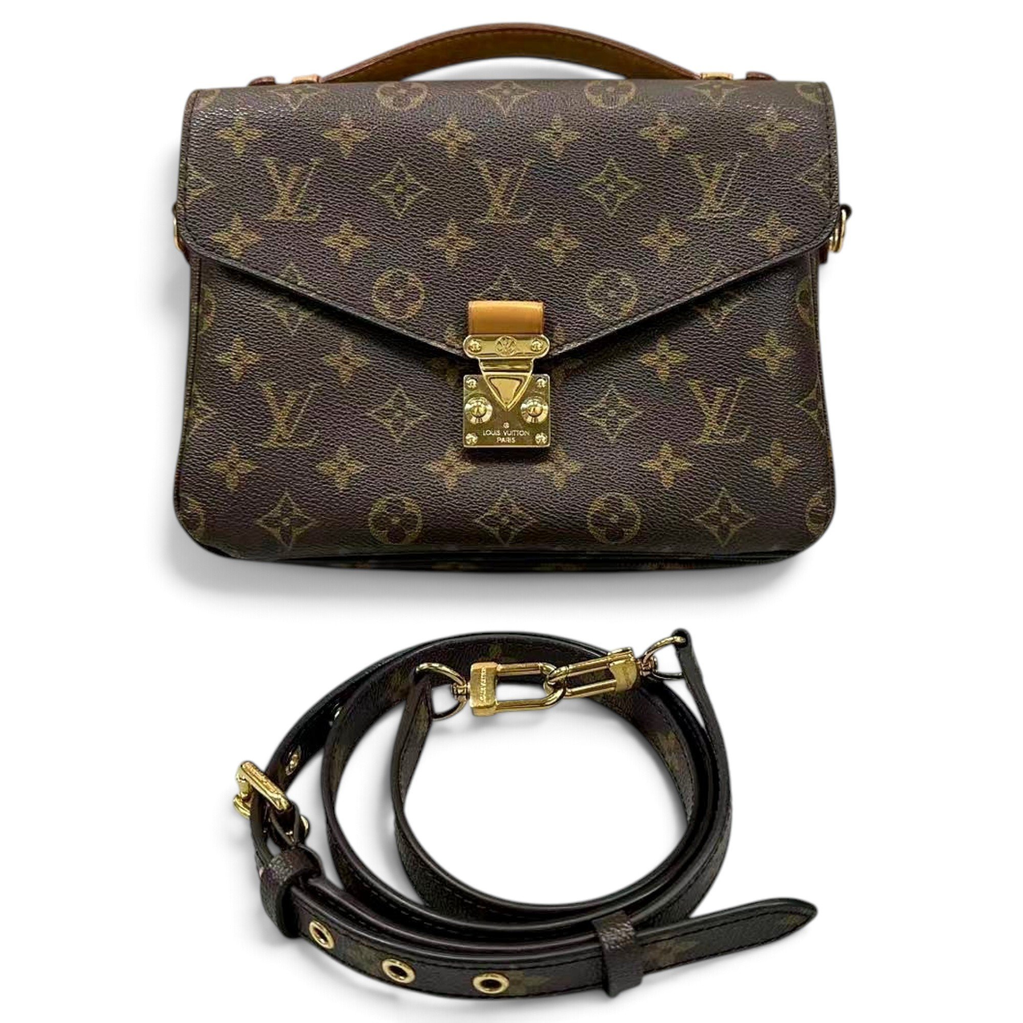 Metis leather handbag