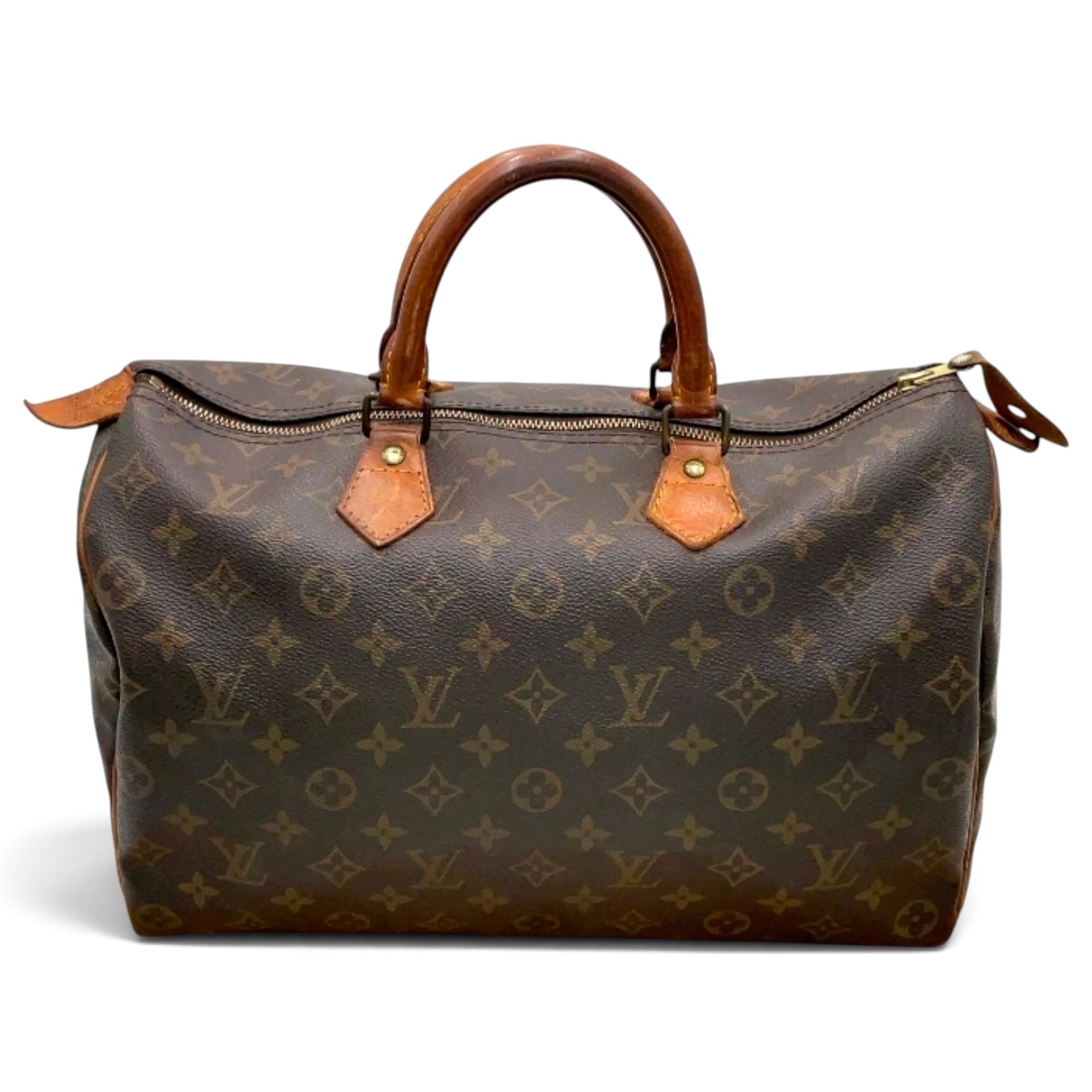 Speedy leather handbag