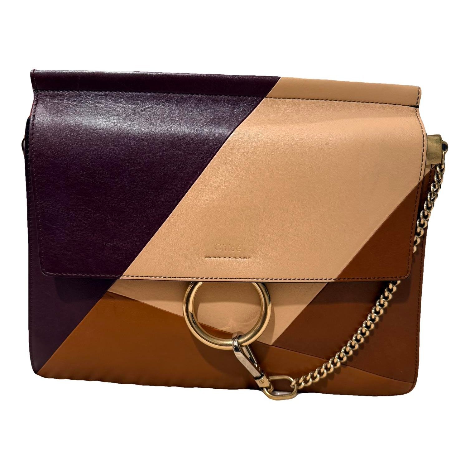 Faye leather handbag