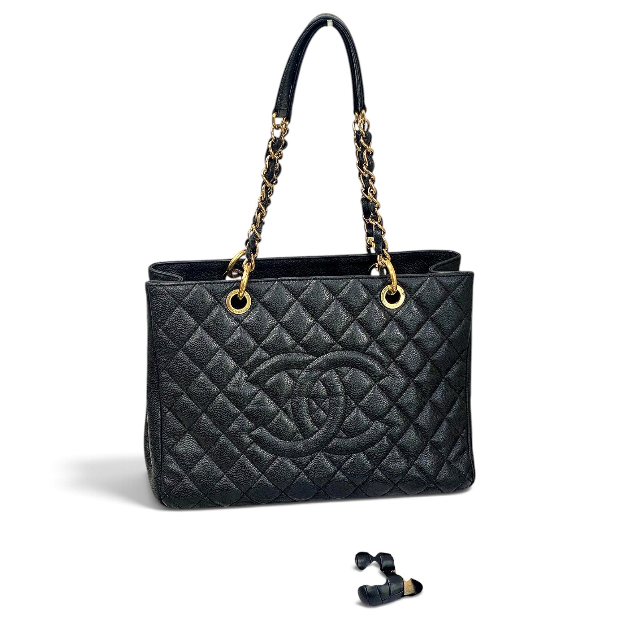 Grand shopping leather tote