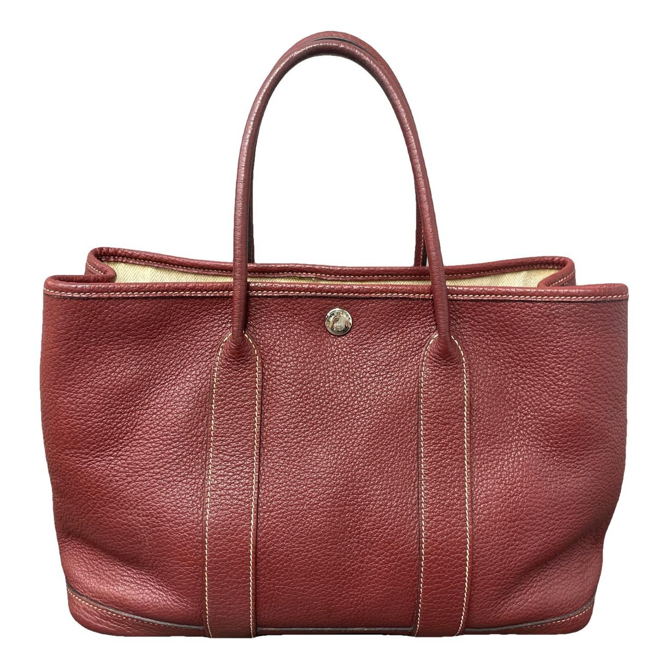 Garden Party leather handbag