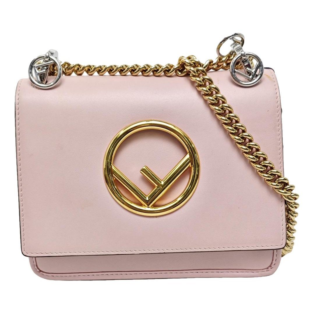 Kan I Logo leather handbag