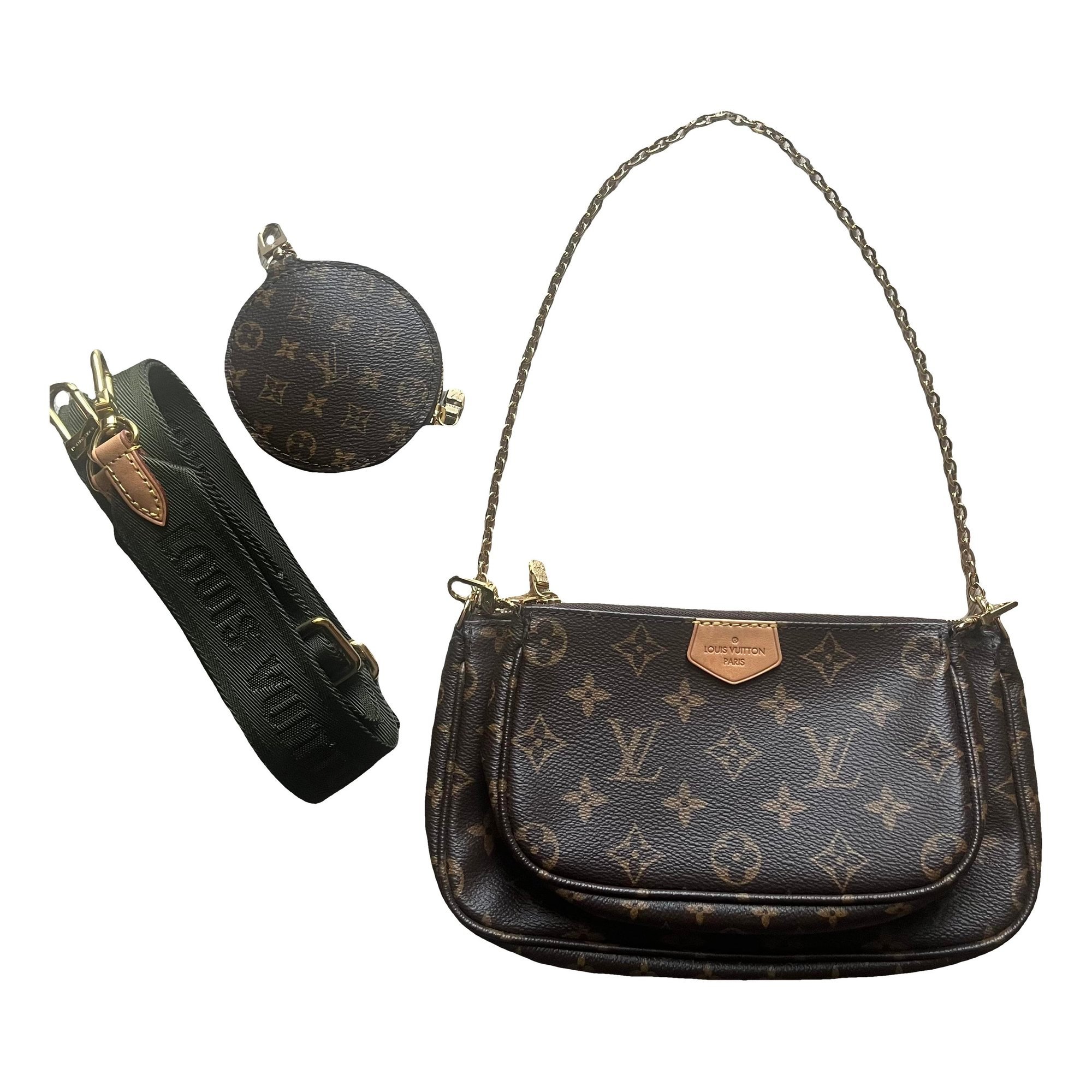 Multi Pochette Accessoires leather crossbody bag