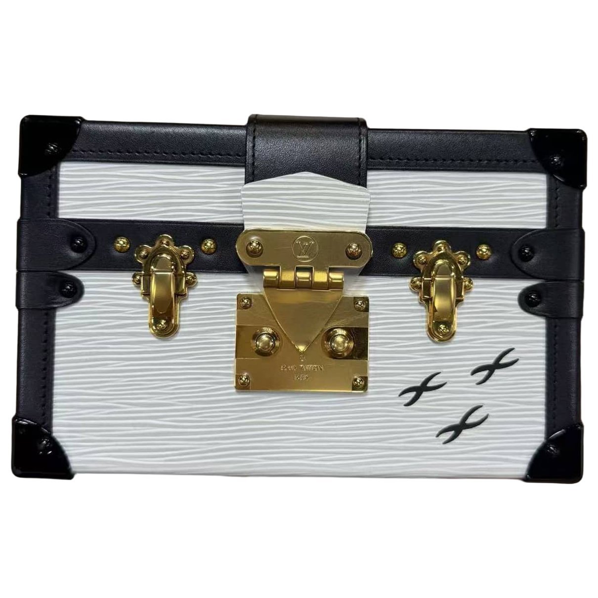 Petite Malle leather mini bag