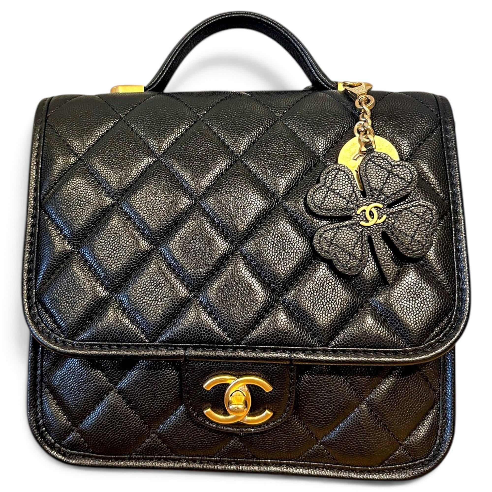 Leather backpack