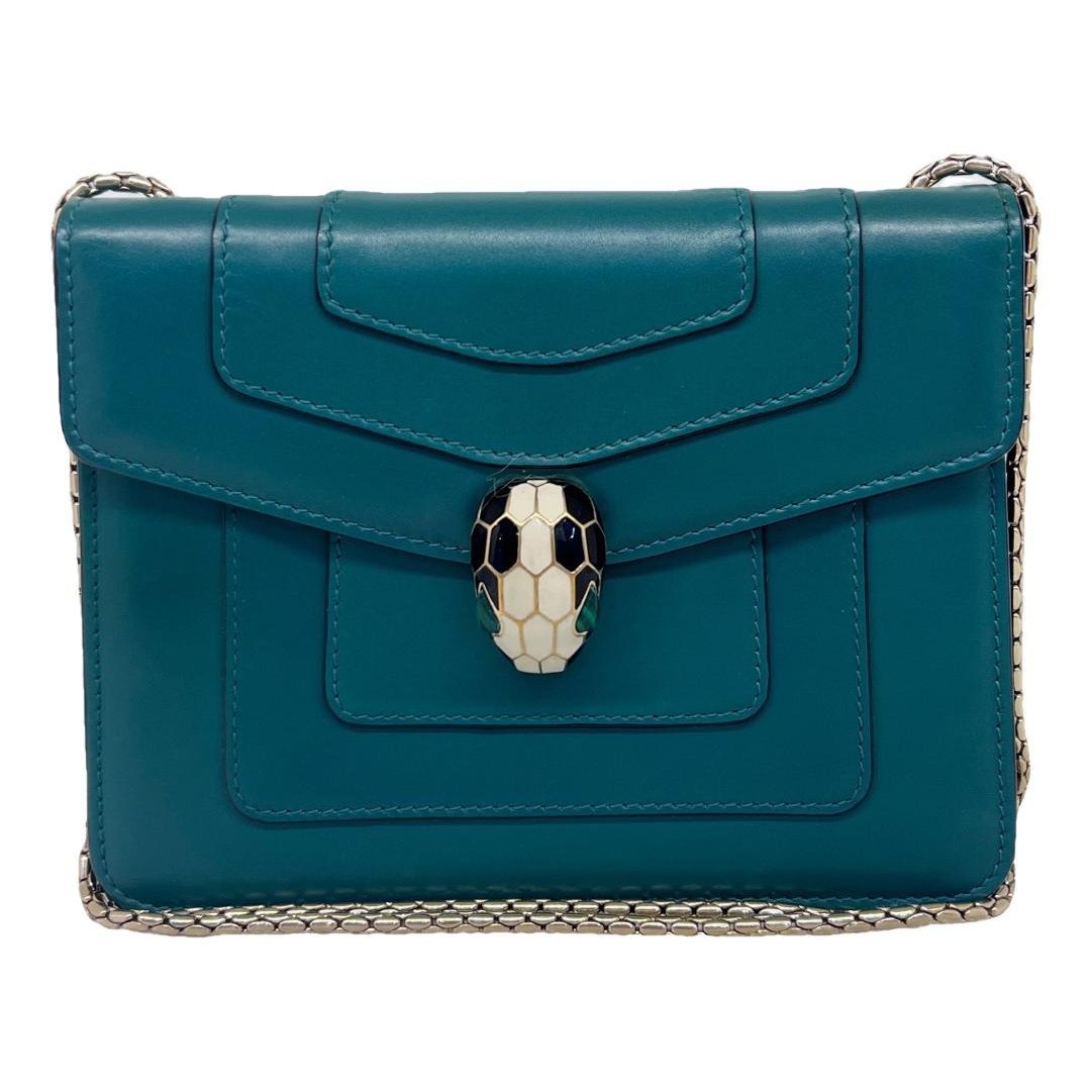Bvlgari Serpenti leather crossbody bag