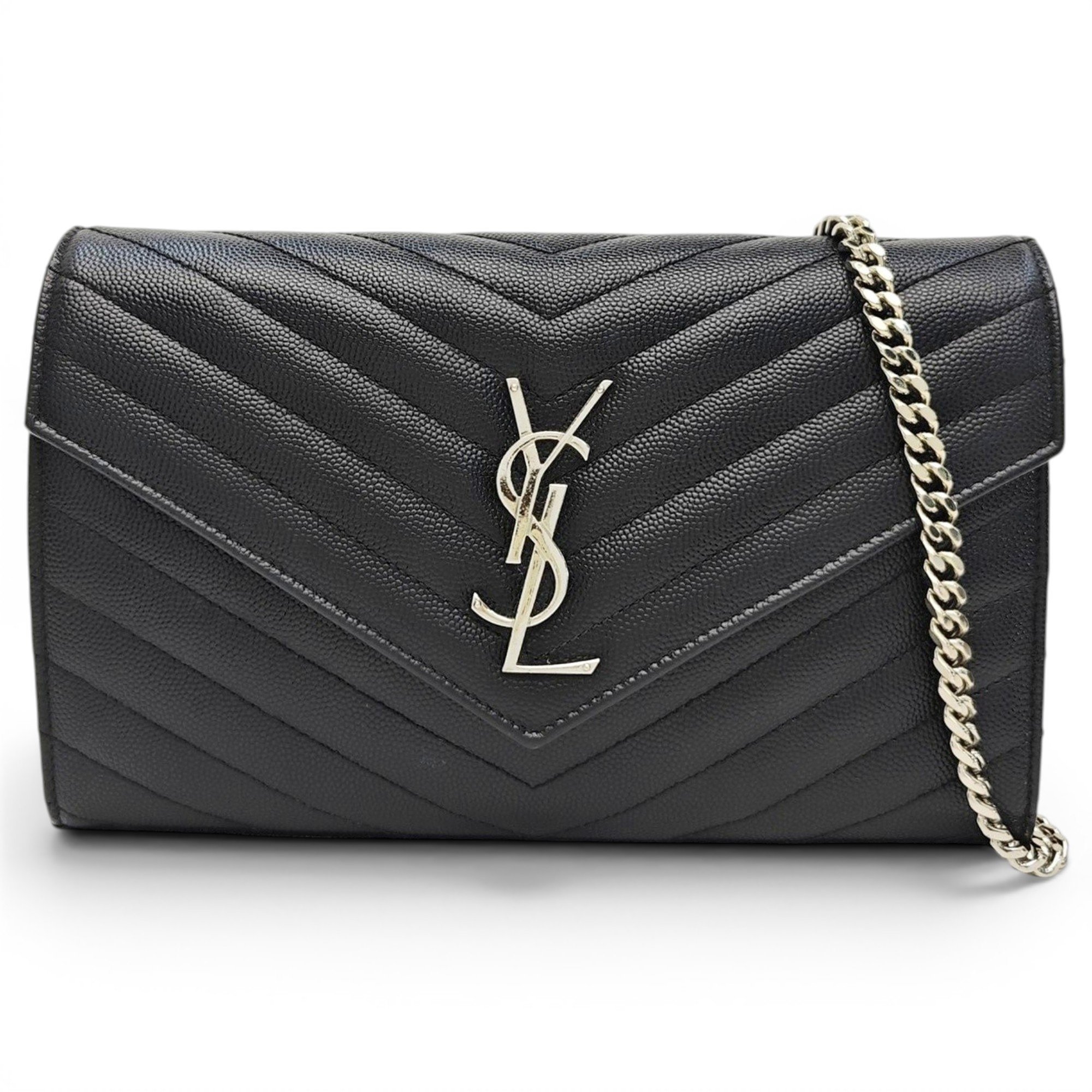 Baby monogramme leather handbag