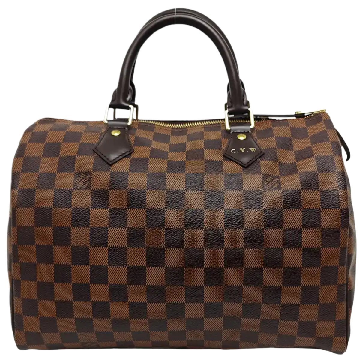 Nano Speedy / Mini HL leather handbag