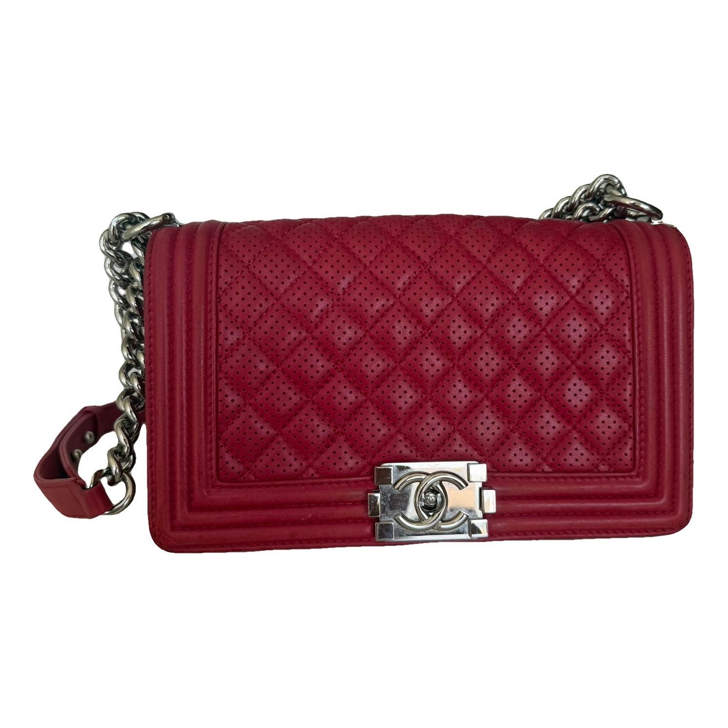 Boy leather crossbody bag