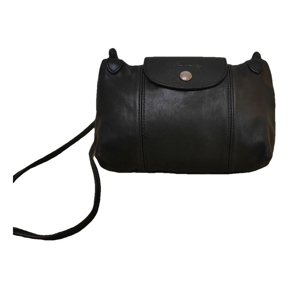 Pliage leather crossbody bag