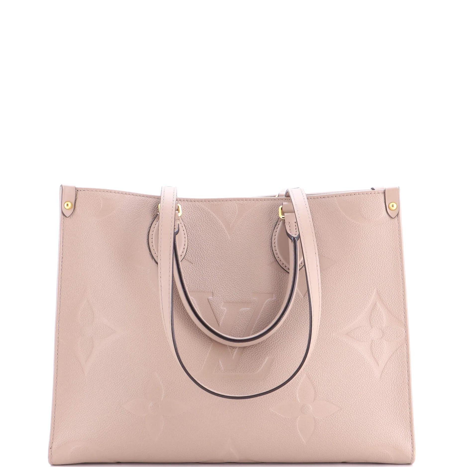 Leather tote