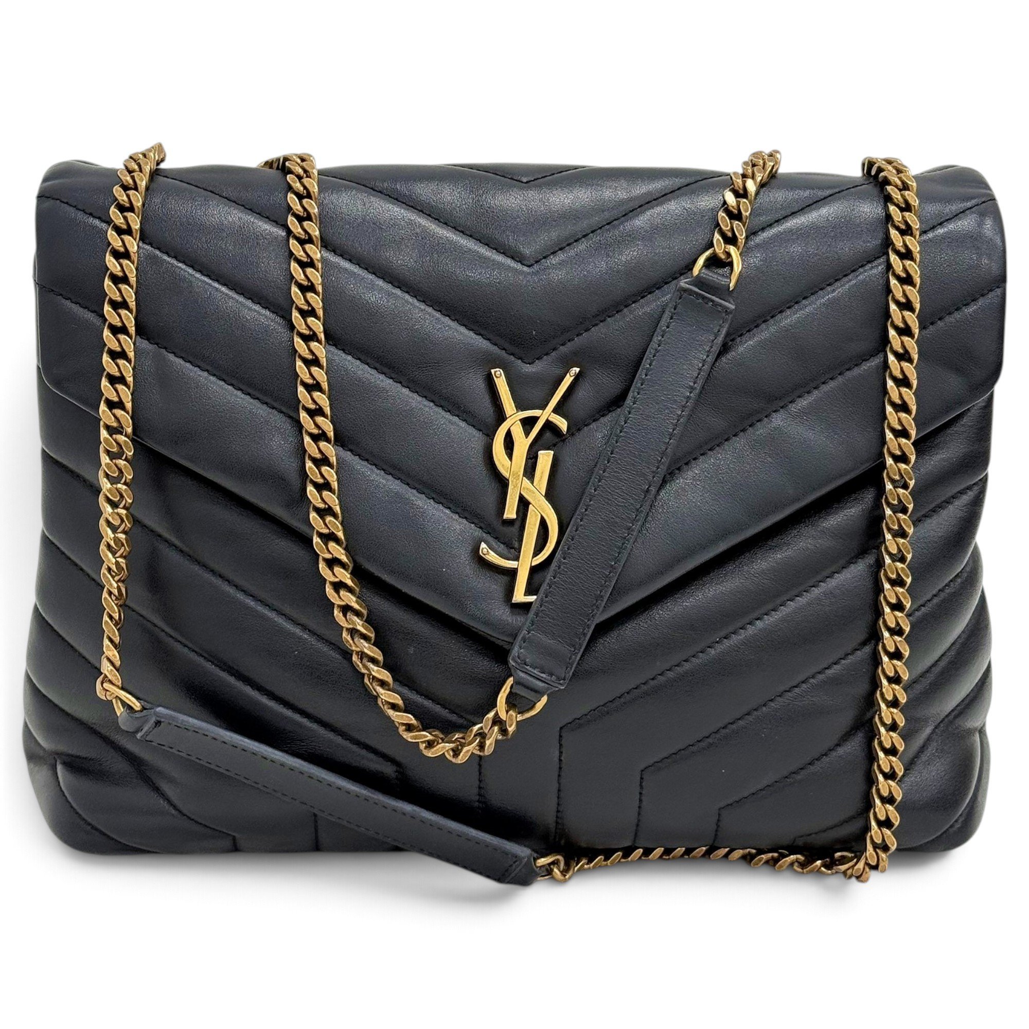 Loulou leather handbag