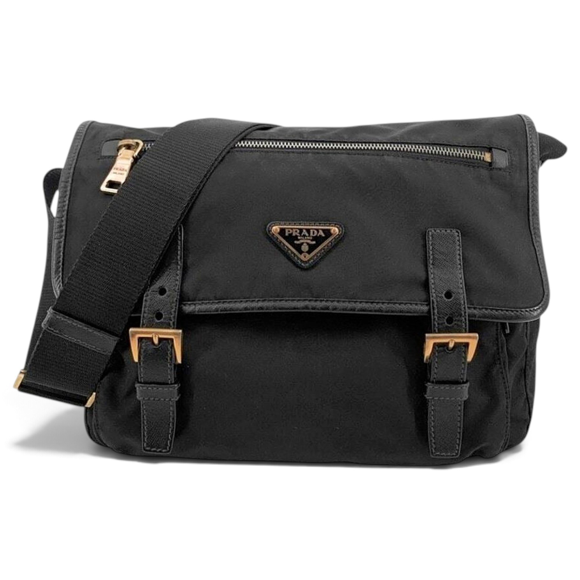 Triangle crossbody bag