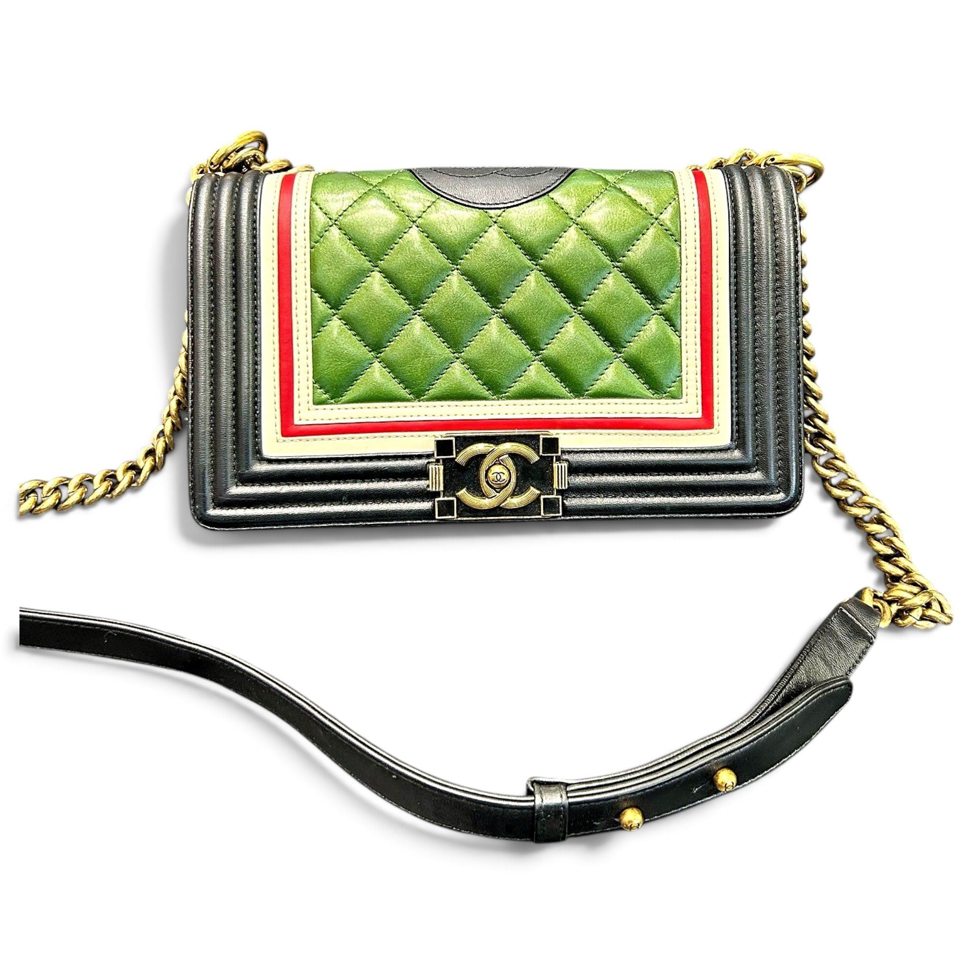 Boy leather handbag