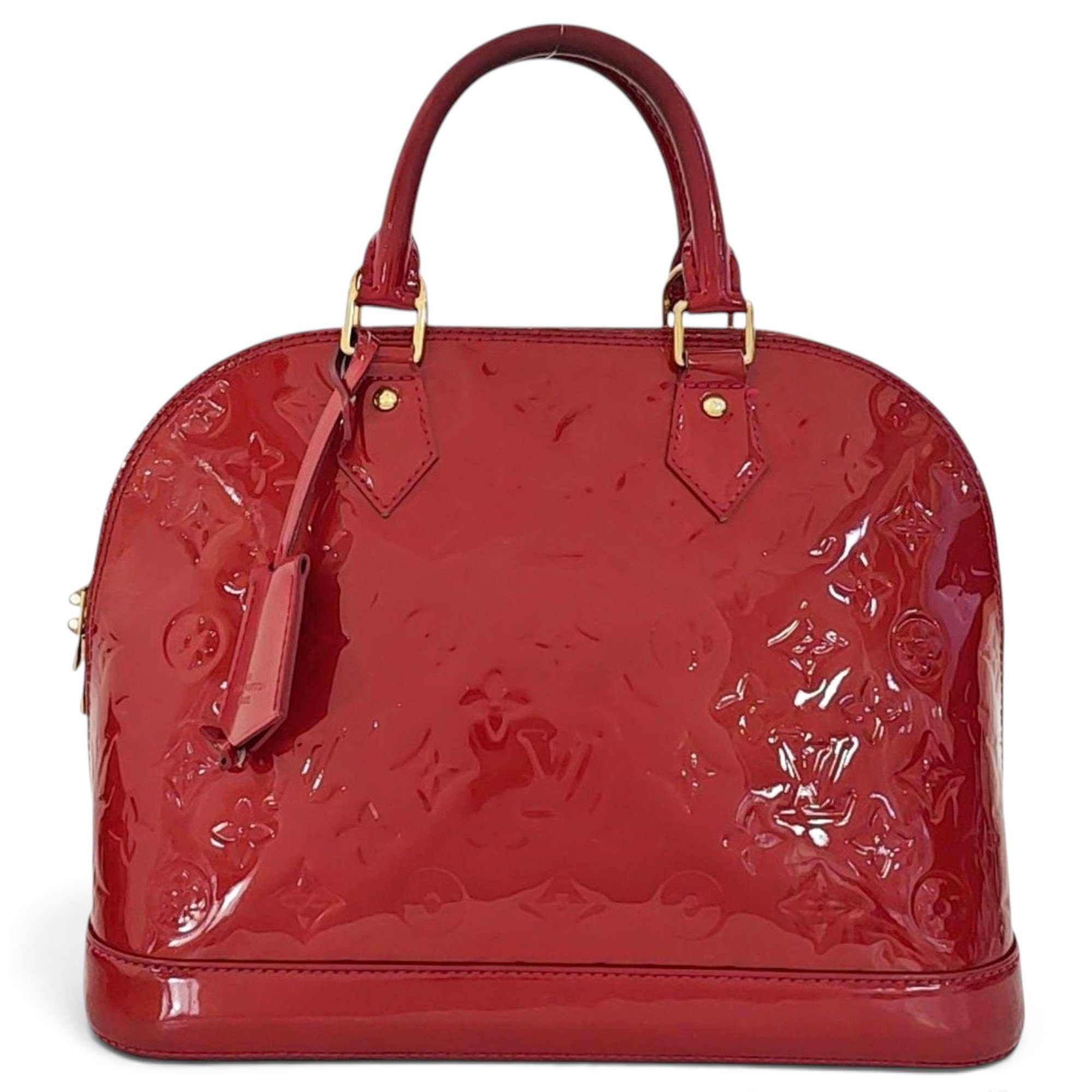 Alma patent leather handbag