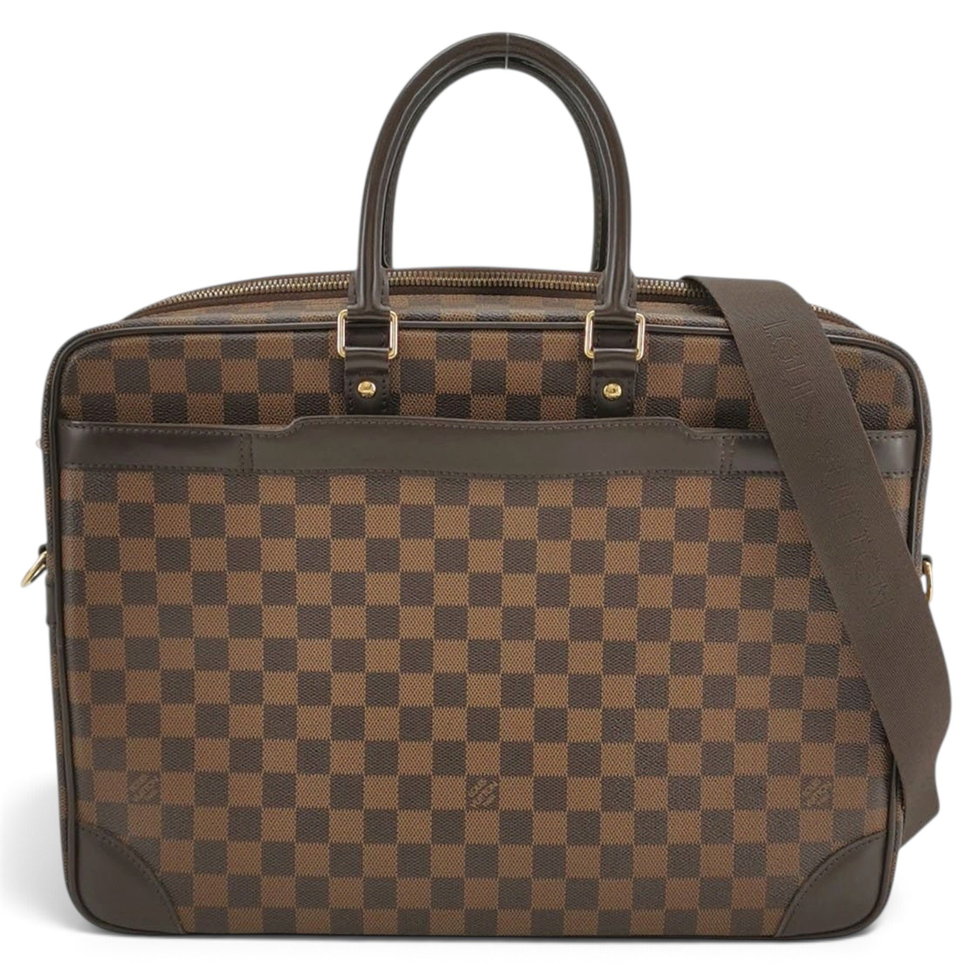 Porte Documents Voyage leather handbag