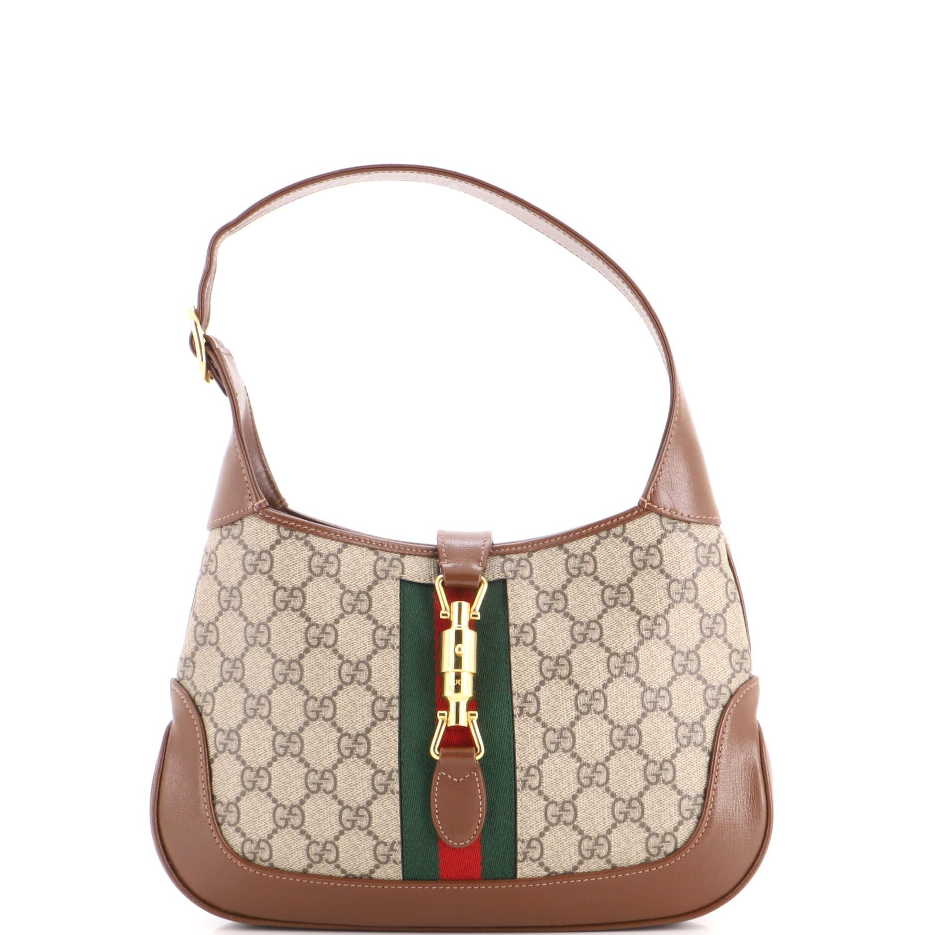 Jackie 1961 Hobo GG Coated Canvas Small
