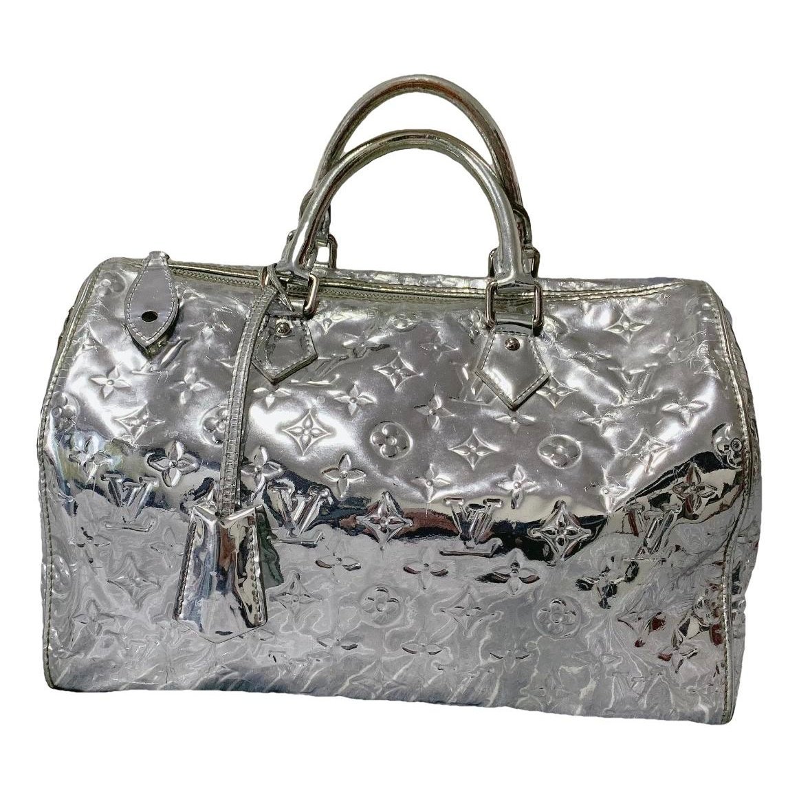 Speedy vinyl handbag