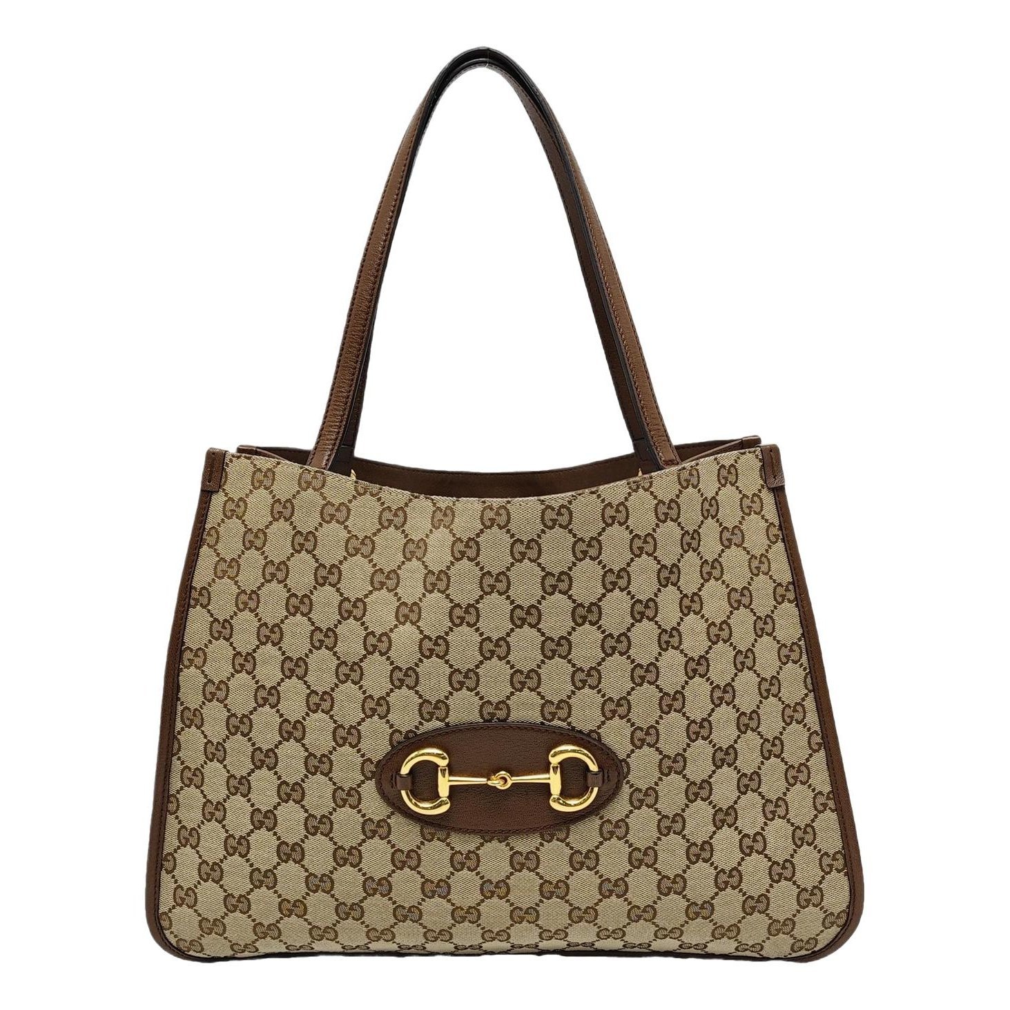Handle Horsebit 1955 leather handbag
