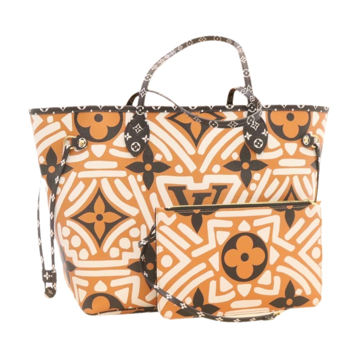 Neverfull leather tote