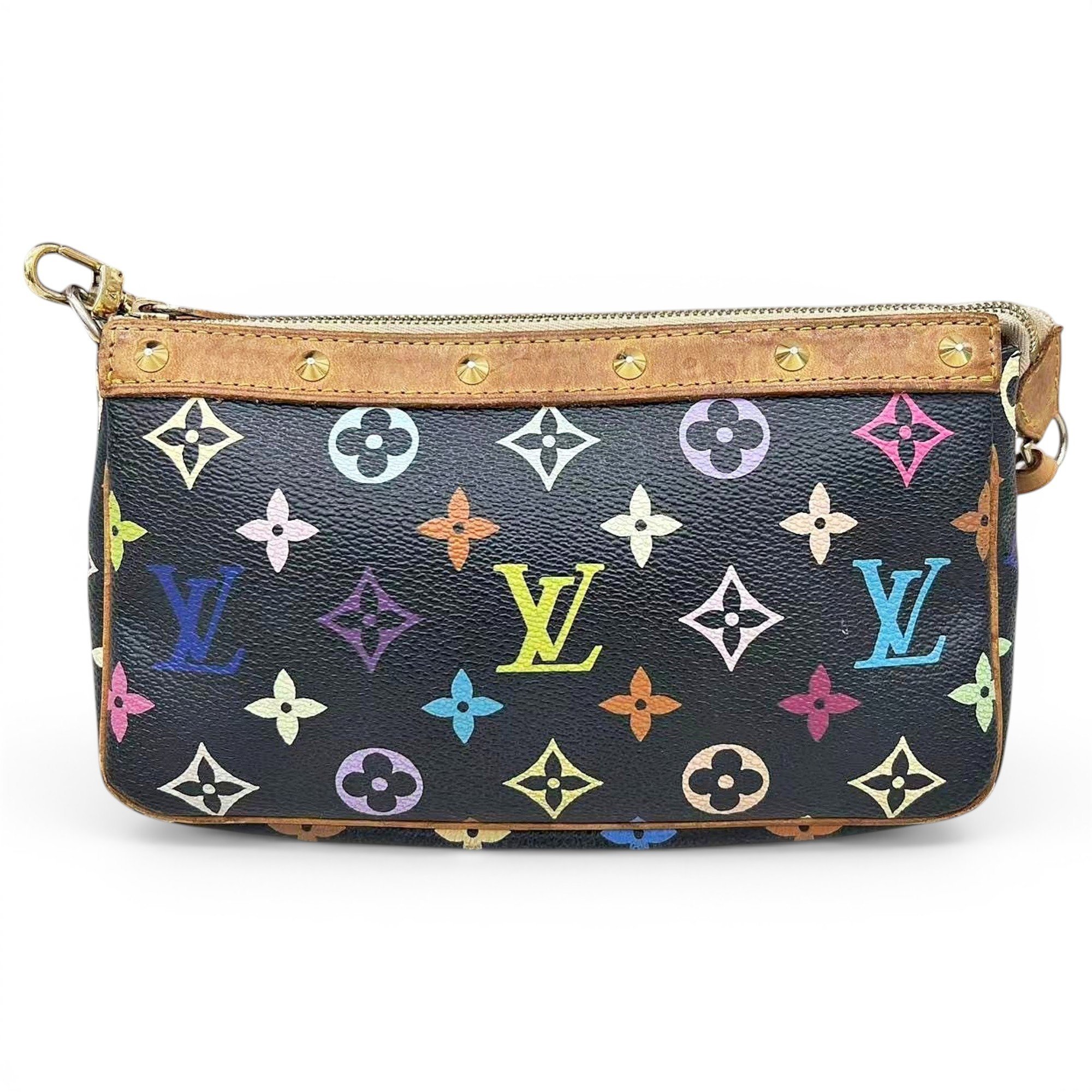 Pochette Accessoire leather handbag