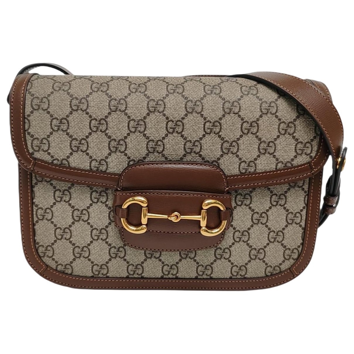 Handle Horsebit 1955 leather crossbody bag