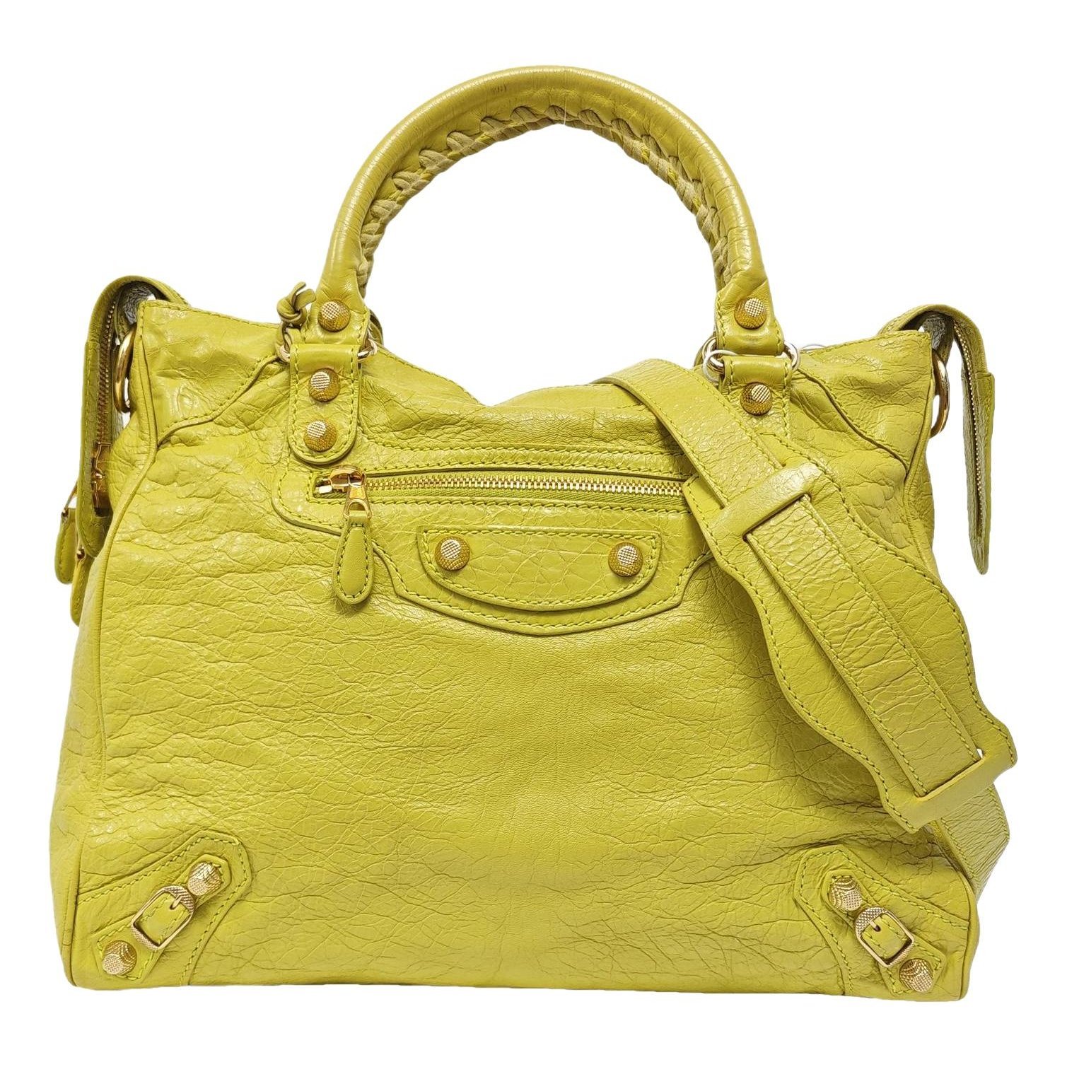City leather crossbody bag