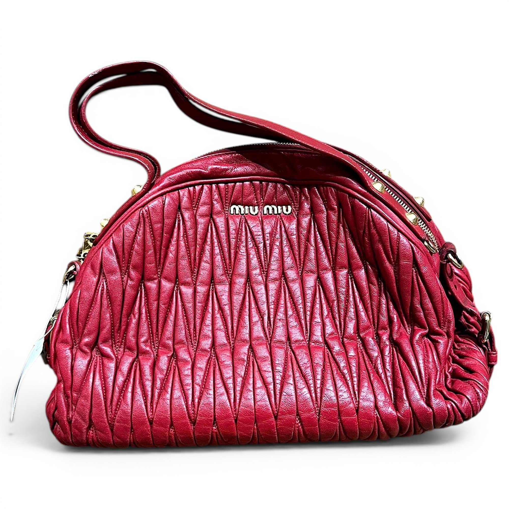 Leather handbag