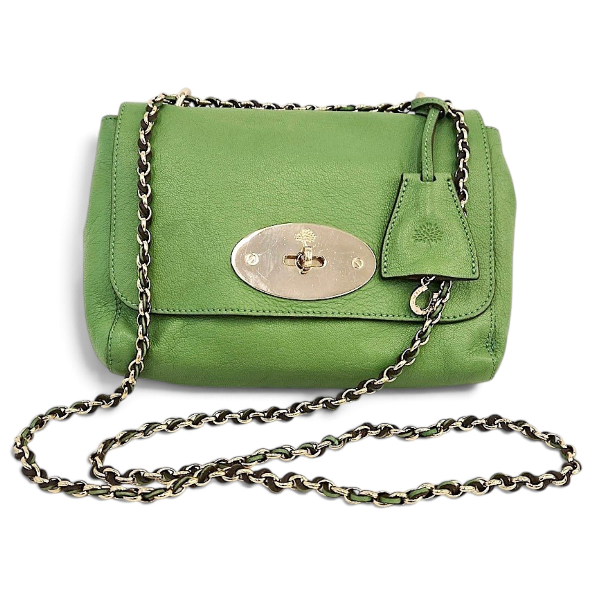 Lily leather handbag