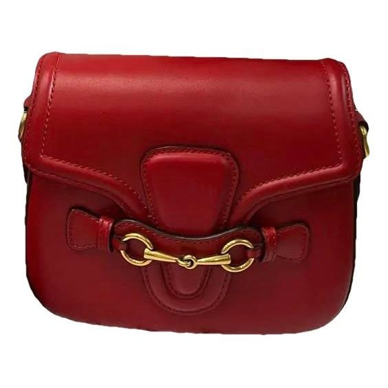 Lady Web leather handbag