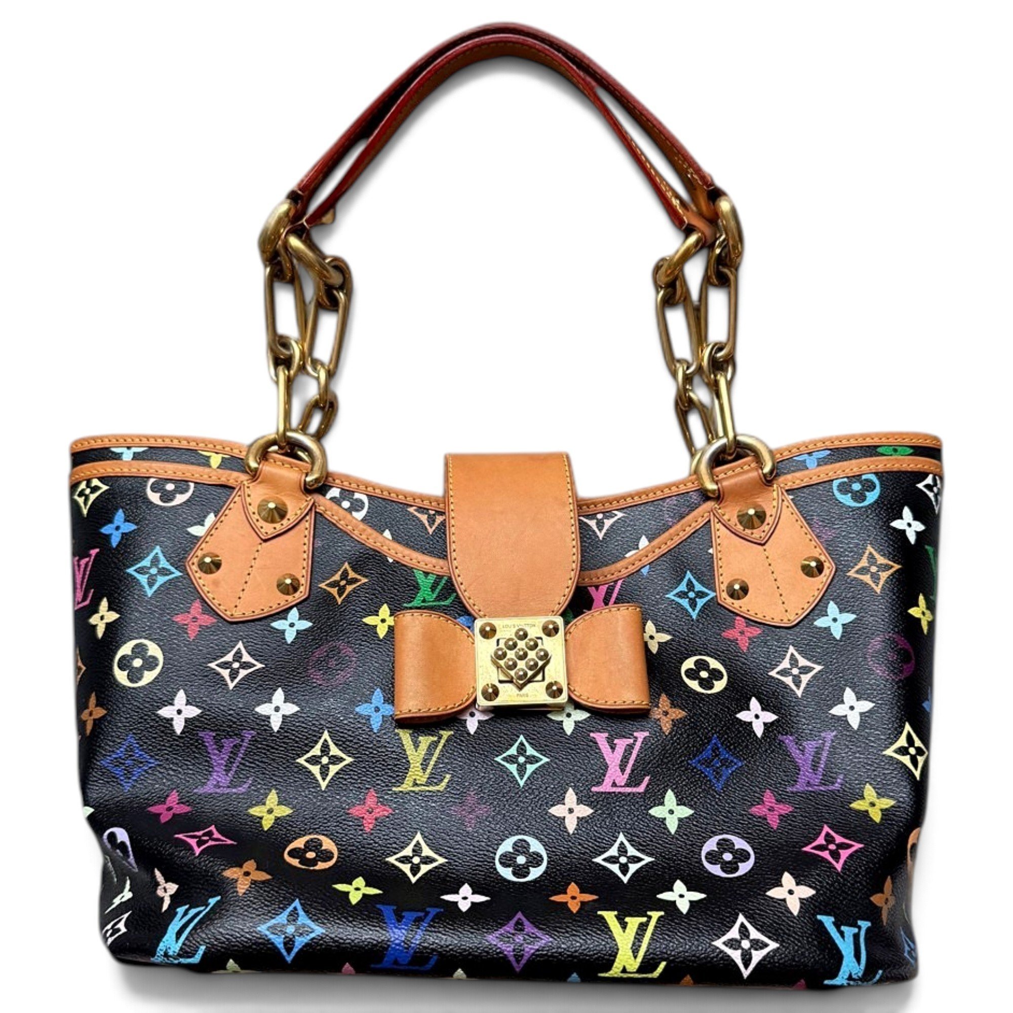 Leather tote